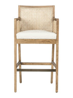 Willa Bar + Counter Stool - Cane Detail