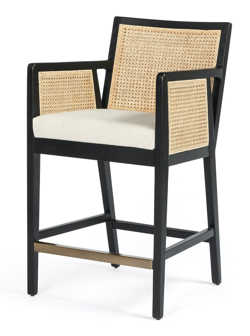 Willa Bar + Counter Stool - Cane Detail