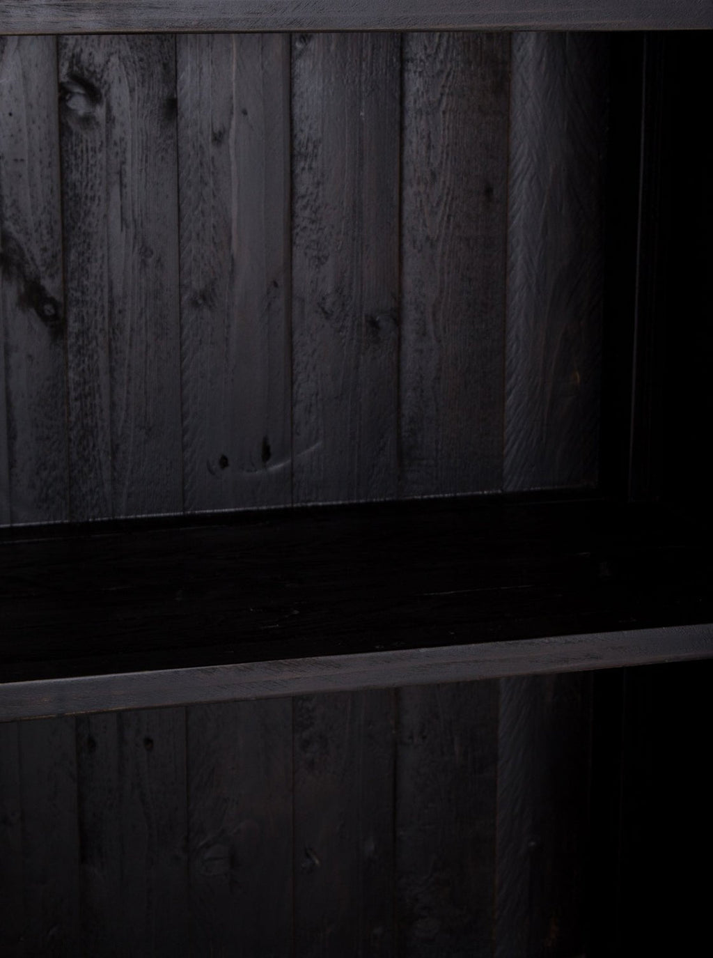 Xander Cabinet - Pine Wood, Metal Base