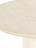 Yuko Dining Table - Metal Base, Stone Top