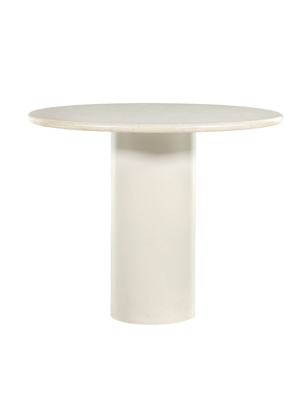 Yuko Dining Table - Metal Base, Stone Top