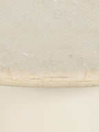 Yuko Dining Table - Metal Base, Stone Top